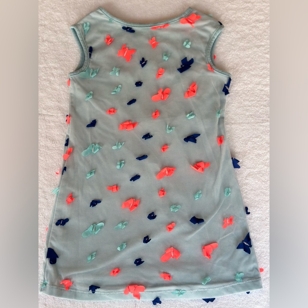 Pippa & Julie toddler butterfly shift dress. Size 4